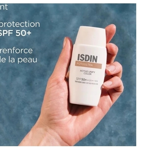 ضد آفتاب اکتیو یونیفای SPF50 حجم ۵۰ میلی لیتر رنگی